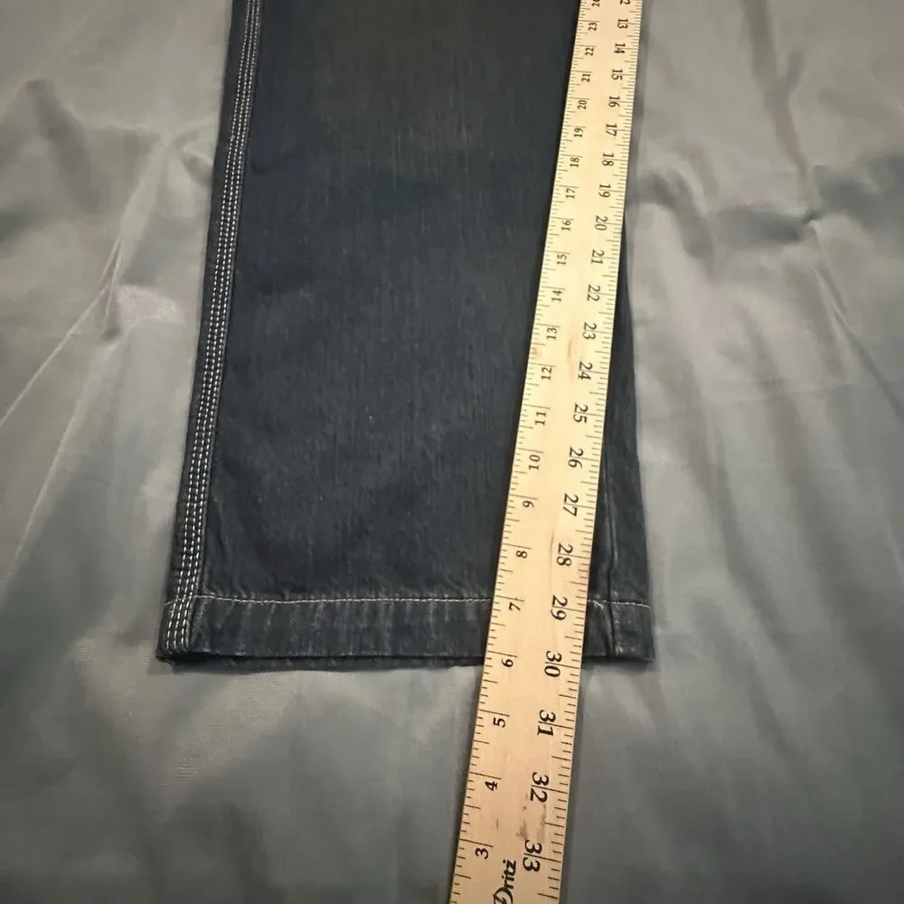 Levis Jeans Mens 38x30 Signature Strauss Carpenter Dark Wash Workwear Relaxed